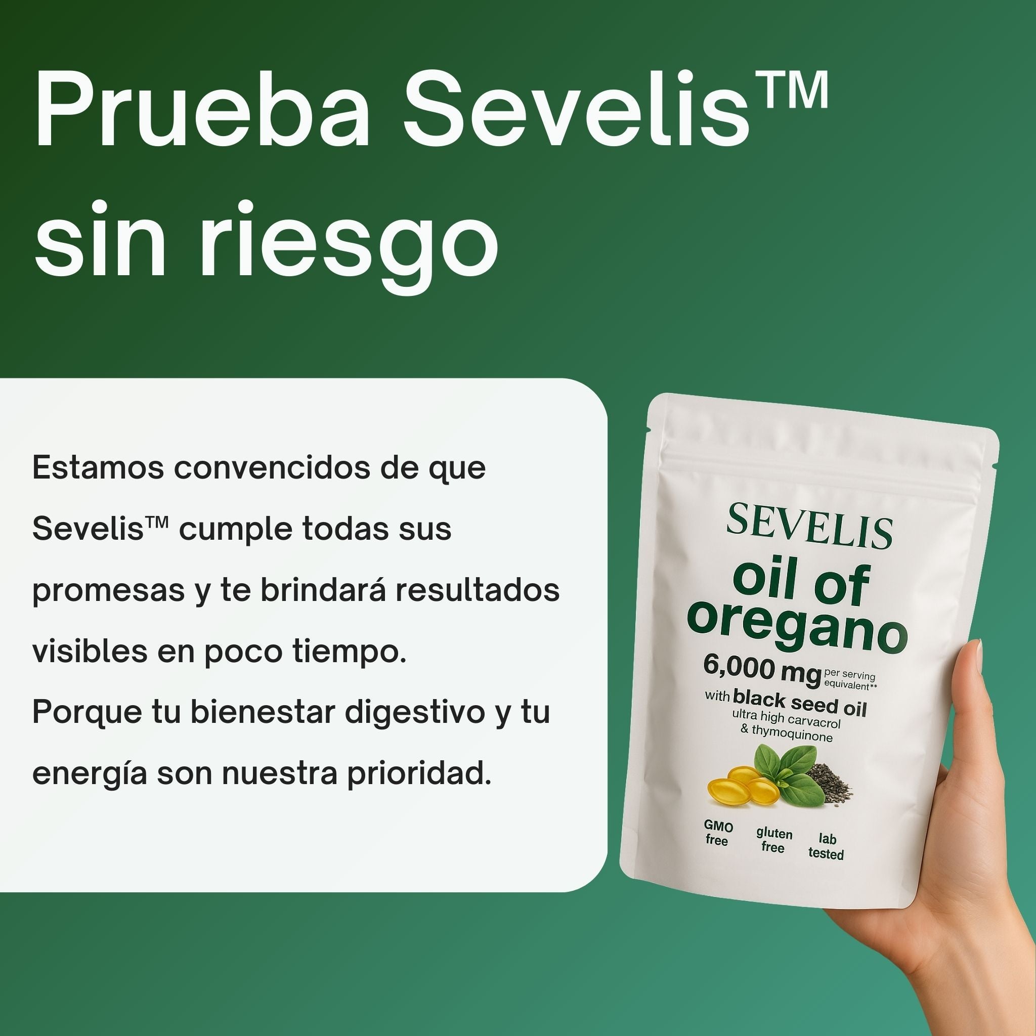Sevelis™ Energía Vital - ¡Tu impulso diario!