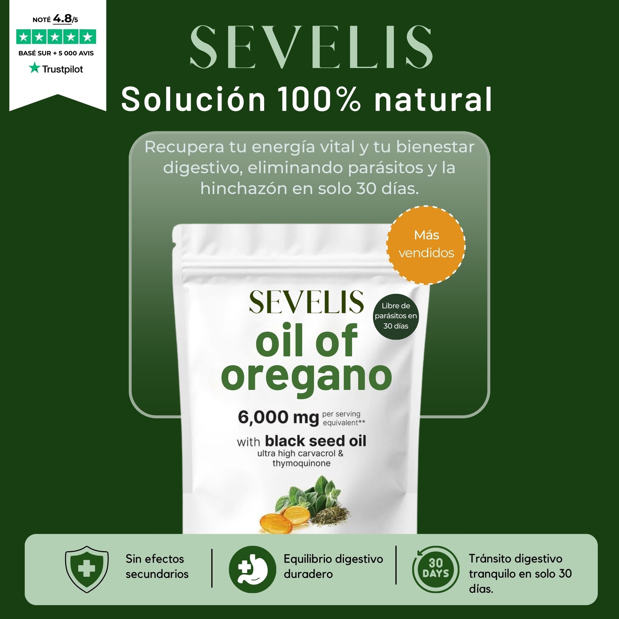 Sevelis™ Energía Vital - ¡Tu impulso diario!
